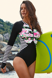 Poshoot-One Piece Rashguard Wetsuit Sun Protection