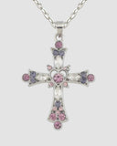 Poshoot-Aerav Budding Cross Necklace