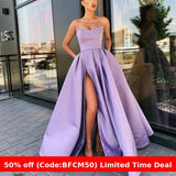 dress to impress 2024 Dress Performance Dress Sexy Tube Top Split Long Banquet Host Evening Dress