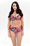 Poshoot-Sexy Plus Size Swimsuit Summer Two Pieces Bathing Suit