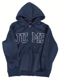 Poshoot Retro Sport Oversized Hoodie with Slogan