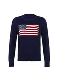 Poshoot Mable American Flag Sweater