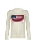 Poshoot Mable American Flag Sweater