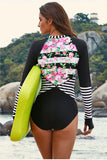 Poshoot-One Piece Rashguard Wetsuit Sun Protection