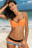 Poshoot-3 Piece Swimsuit With Spaghetti Straps