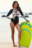 Poshoot-One Piece Rashguard Wetsuit Sun Protection