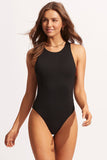 Poshoot-Collective High Neck One Piece Swimsuit