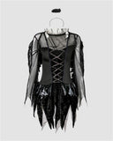 Poshoot-Halloween Angels and Demons Skirt Coord Set with Accessories