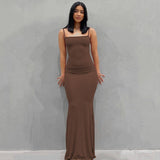 Poshoot Hannah Slim-Fit Maxi Dress