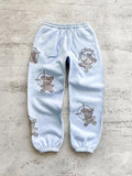 Poshoot Multi Color Y2K Bear Print Sweatpants