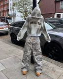 Poshoot American Vintage Multi-Pocket Camouflage Pants Stylish High Street Straight Leg Casual Pants Harajuku Hip Hop Y2k Baggy Pants