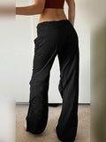 Poshoot Straight Leg Pocket Cargo Pants