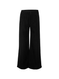 Poshoot Black Vintage High Rise Straight Leg Flare Pants