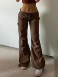 Poshoot Straight Leg Pocket Cargo Pants