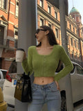 Poshoot Aviona Knit Crop Sweater