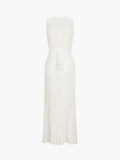 Poshoot Camille Knit Pleat Maxi Dress