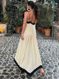 Poshoot Sicily Old Money Aesthetics Slip Long Dress