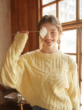 Poshoot Limoncello Oversized Sweater