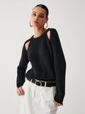 Poshoot Keep Me Close Cutout Sweater