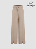 Poshoot Ribbed Mystique Wide Leg Pants