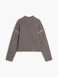 Poshoot Shift The Focus Oversized Mock Neck Sweater