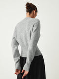 Poshoot Half Zip Fuzzy Sweater