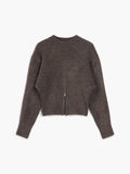 Poshoot Half Zip Fuzzy Sweater