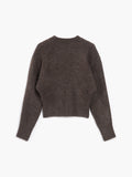 Poshoot Half Zip Fuzzy Sweater