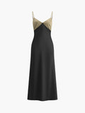 Poshoot Two-Tone Cami Long Dress