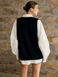 Poshoot Single Piece Plain Sweater Vest