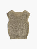 Poshoot Breasted Soft Sweater Vest