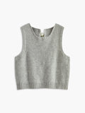 Poshoot Bow Front Sweater Vest