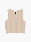 Poshoot Bow Front Sweater Vest