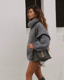 Poshoot Carolla Knitted Oversize Sweater