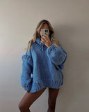 Poshoot Carolla Knitted Oversize Sweater