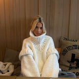 Poshoot Carolla Knitted Oversize Sweater