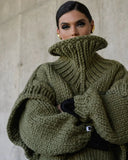 Poshoot Carolla Knitted Oversize Sweater