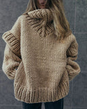 Poshoot Carolla Knitted Oversize Sweater