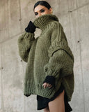 Poshoot Carolla Knitted Oversize Sweater