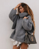 Poshoot Carolla Knitted Oversize Sweater