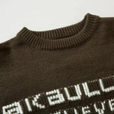 Poshoot Christmas Thanksgiving Gifts  Grunge AK-Bullet Tasseled Sweater