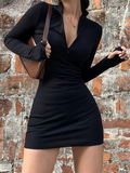 Poshoot Starlit Ribbed Mini Dress