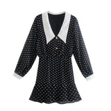 Poshoot Bliss Vintage Polka Dot Dress