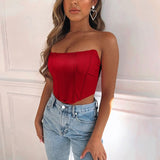 Poshoot Naomi Corset Crop Top