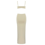 Poshoot Claudia Backless Maxi Dress