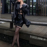 Poshoot 2023 New Sexy Lingerie Black Stocking Fashion Transparent Medias Hot Legs Long Tube High Thigh Kawaii Lovely Nightclub Stockings