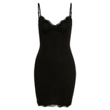 Poshoot Noir Niche Lace Cami Dress