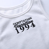 Poshoot Temptation Vacation 1994 Summer Crop Top