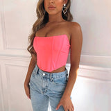 Poshoot Naomi Corset Crop Top