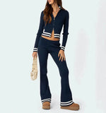 Poshoot Jadira Knitted Pants Set